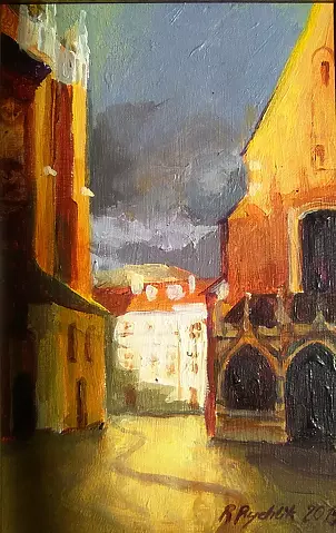 Renata Rychlik - St. Mary's Square in Krakow
