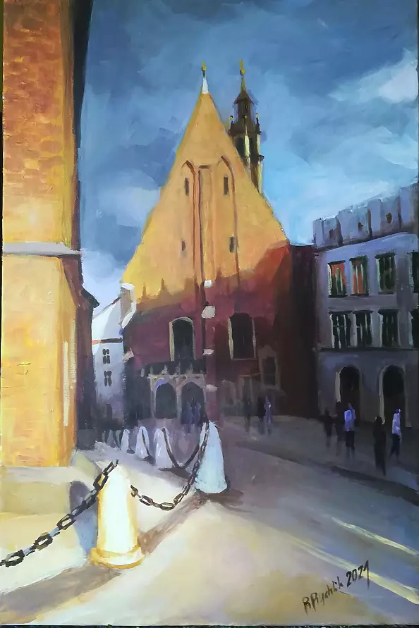 Renata Rychlik - Mariacki Square in the afternoon sun