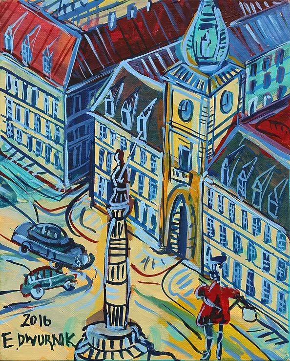 Edward Dwurnik - Plac Zamkowy
