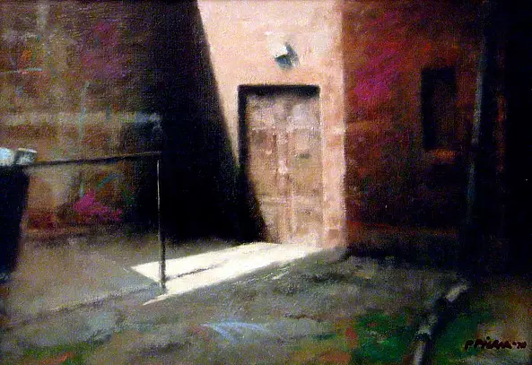 Piotr Pilawa - Square Bytom gray-pink