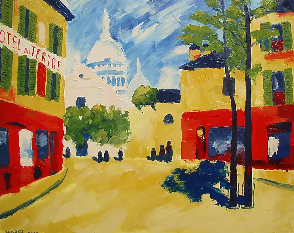 Aleksander Poroh - Place du Tertre