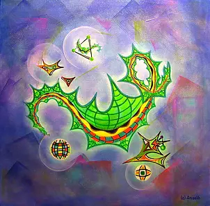 Anna Anaelih - dragon geometrical