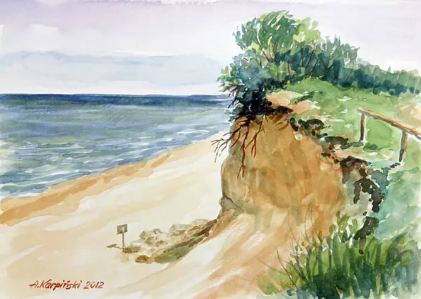 Andrzej Karpiński - Beach Trzęsacz
