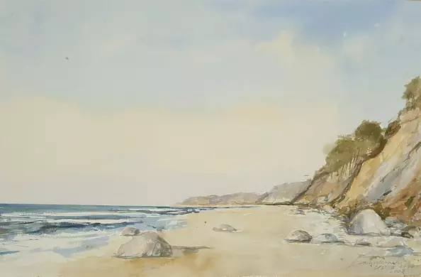 Kazimierz Twardowski - Beach in Ustka