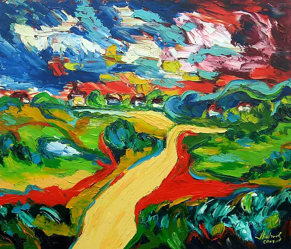 Jerzy Stachura - Plener in Słajszewie