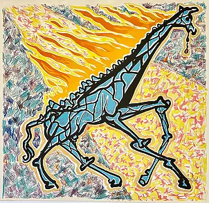   - Burning Giraffe (1976)