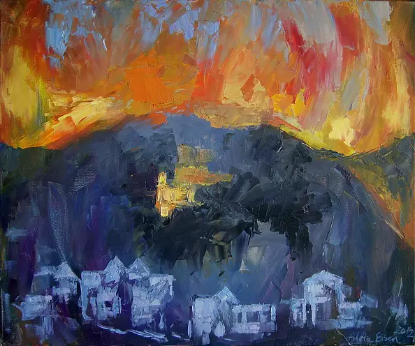 Arleta Eiben - Płonące niebo w Idar-Oberstein