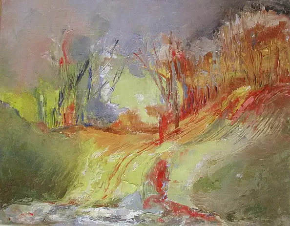 Anna Wąsikiewicz - burning forest