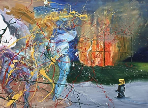 Cyprian Nocoń - The barn is burning!