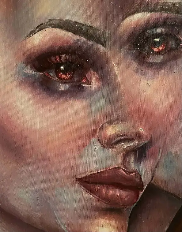 Agnieszkowa ., Plural, Glaze, Oil painting - canvas, 50 x 50