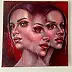 Agnieszkowa ., Plural, Glaze, Oil painting - canvas, 50 x 50
