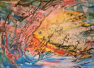 Anna Borcz - A flowing fish