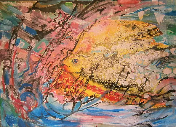 Anna Borcz - Płynąca ryba