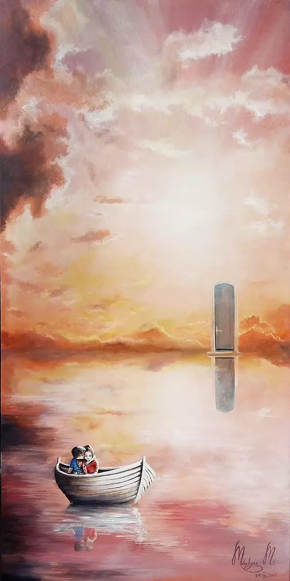 Martyna Mączka - We swimming white boat