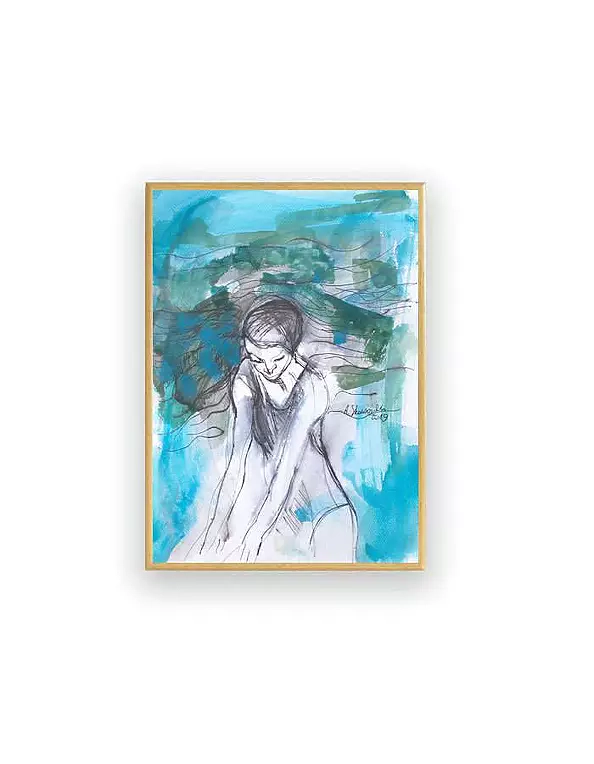 Anna Skowronek - Swimmer-sketch