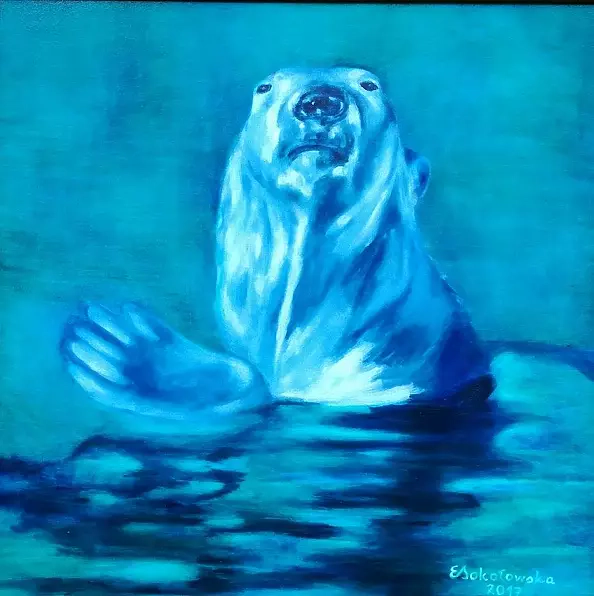 Ewa Lidia Sokołowska - Swimmer III