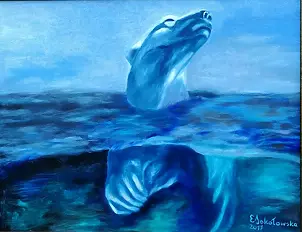 Ewa Lidia Sokołowska - Swimmer II