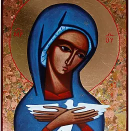 Alicja Antonina Tuz - Pneumatofora - Our Lady carrying the Holy Spirit.