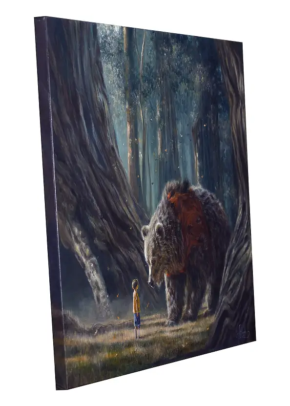Agata Buczek, On the other side of the story, Oil painting - canvas, 100 x 90