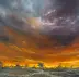 Klaudia Wilk, To the horizon, Oil painting - panel, 50 x 40