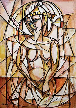 Eugeniusz Gerlach - After Bath - Nude, 2021