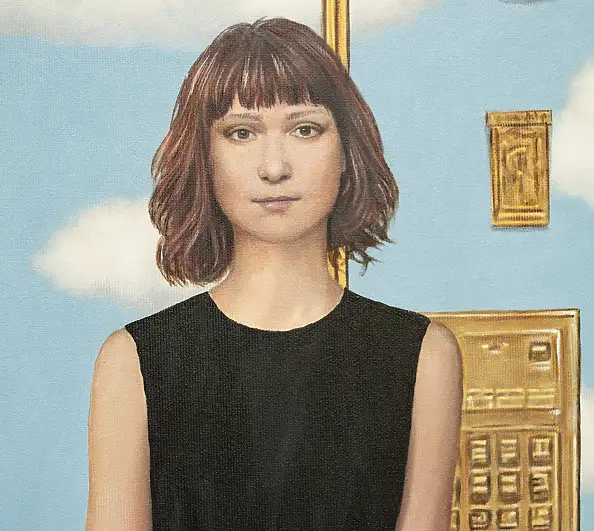 Nataliya Bagatskaya, Po prostu winda, Obraz akrylowy - płótno, 75 x 100