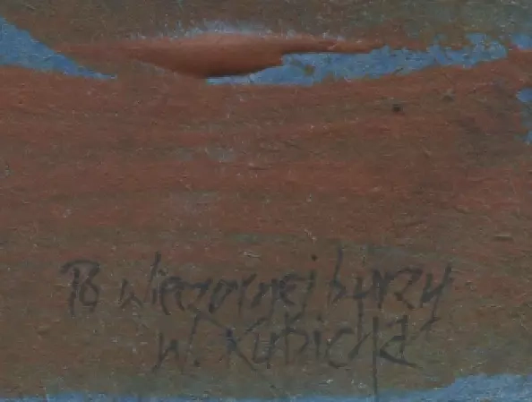 Witold Kubicha - After the evening storm