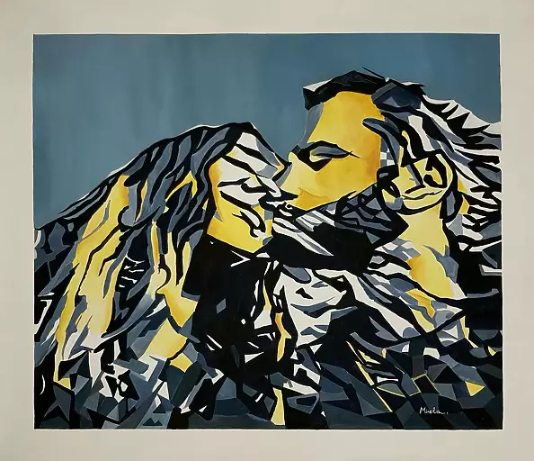 Elżbieta Mozyro - Pocałunek 