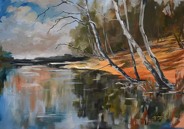 Bronisław Pilich - Pochylone nad lustrem