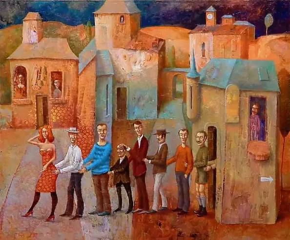 Wiktor Najbor - local train