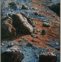Marek Chomczyk, Postkarte vom Mars, Acrylgemälde - Leinwand, 100 x 150