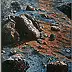 Marek Chomczyk, Carte postale de Mars, Peinture acrylique - toile, 98 x 150