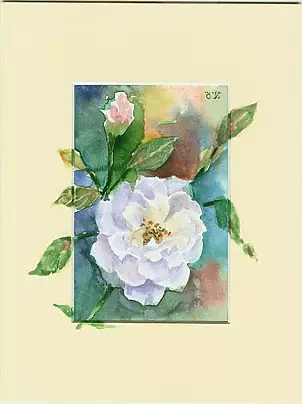 Zdzisław Rutkowski - Pocztówka z różą