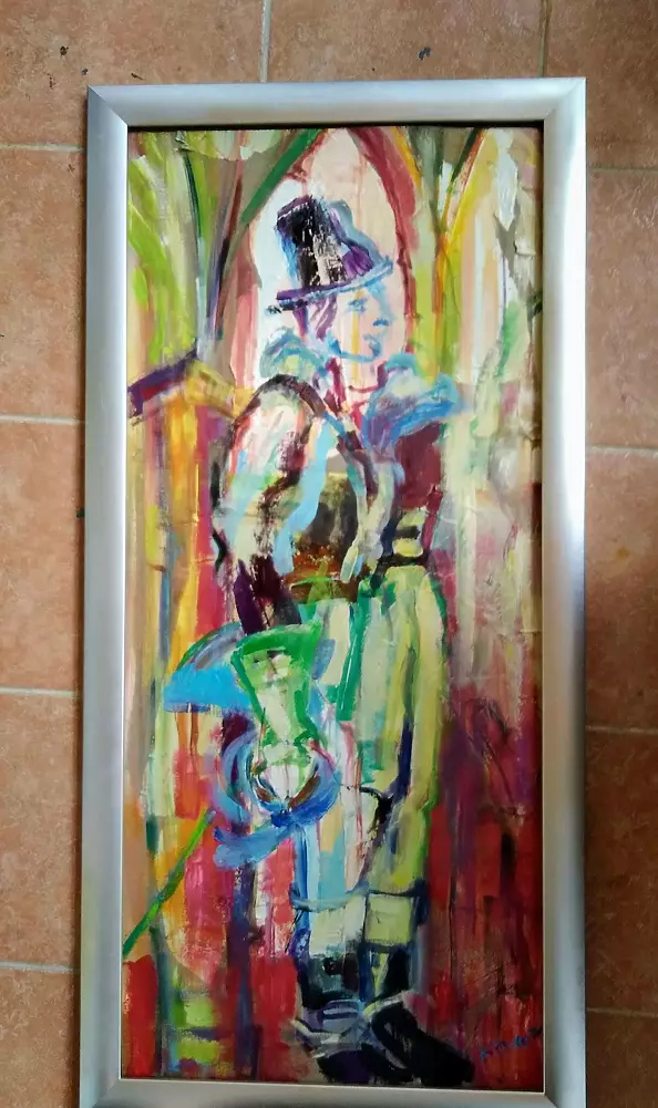 Anna Borcz - A postilion from a mail coach