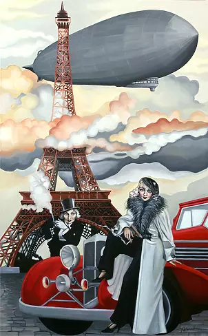   - Under a sky of Paris II