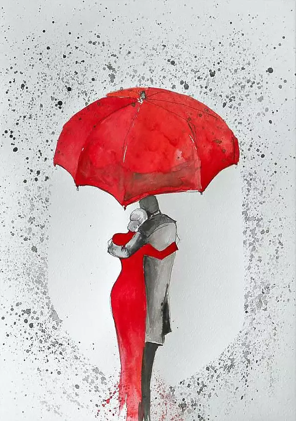 Adriana Laube - Under the umbrella 2