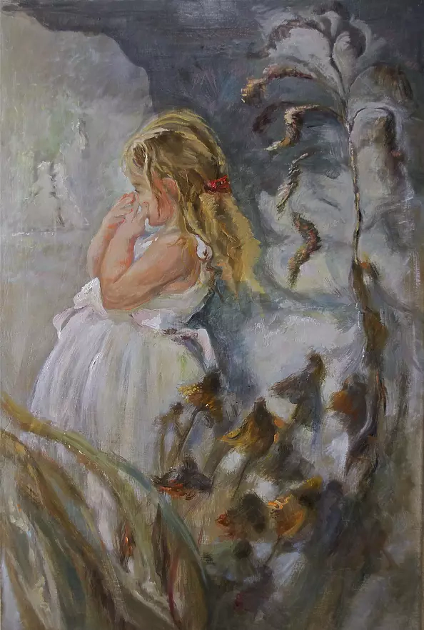 Elżbieta Graboś - torn dress