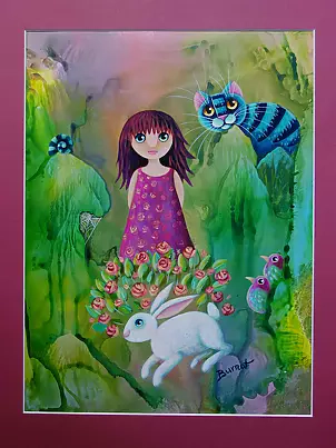 Wiesława Burnat - Follow the white rabbit