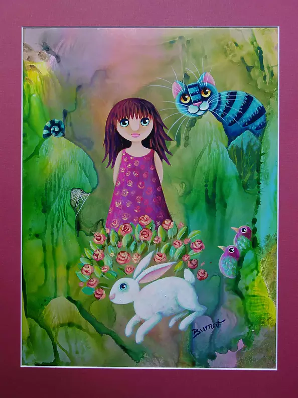 Wiesława Burnat - Follow the white rabbit