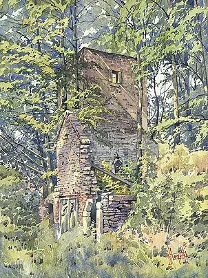   - Podgórki, ruin church