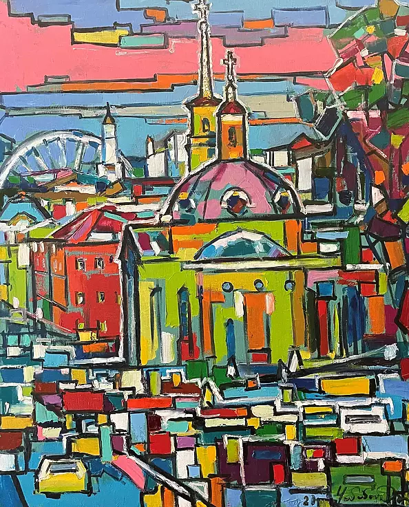 Andrey Chebotaru - Podil. Winter Kiev