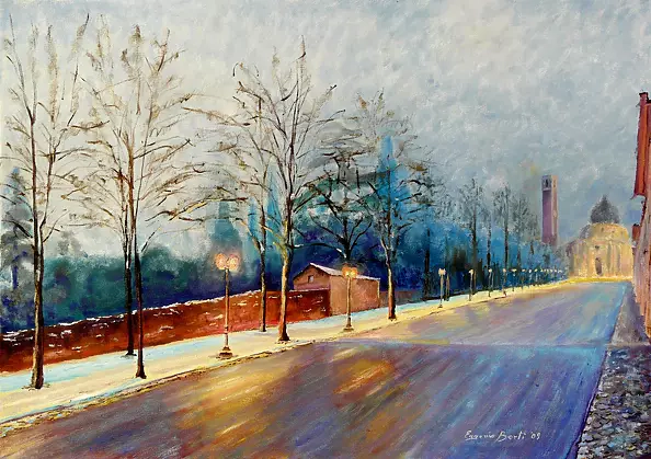 Eugenio Berti - Driveway in Monte Berico (VI)