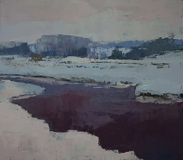 Daniel Gromacki - Podlaska zima. Narew. 