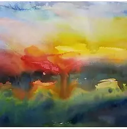 Jarosław Drążek - Crepuscolo in Podlasie.