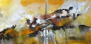 Alicja Wysocka - Podróż bez mapy - dyptyk