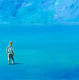 Bożena Mozolewska, Путешествие, Акрилова картина - холст, 78 x 58