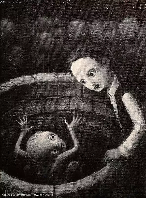 Krzysztof Iwin - A Traveler in Time and a Morlock