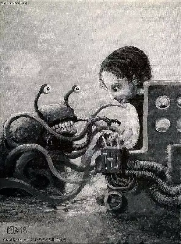 Krzysztof Iwin - Podróżnik w czasie i potwór z dalekiej przyszłości 