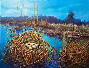 Urszula Świtaj, "Foundling", Other, Acrylic painting - canvas, 80 x 60