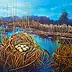 Urszula Świtaj, "Foundling", Other, Acrylic painting - canvas, 80 x 60